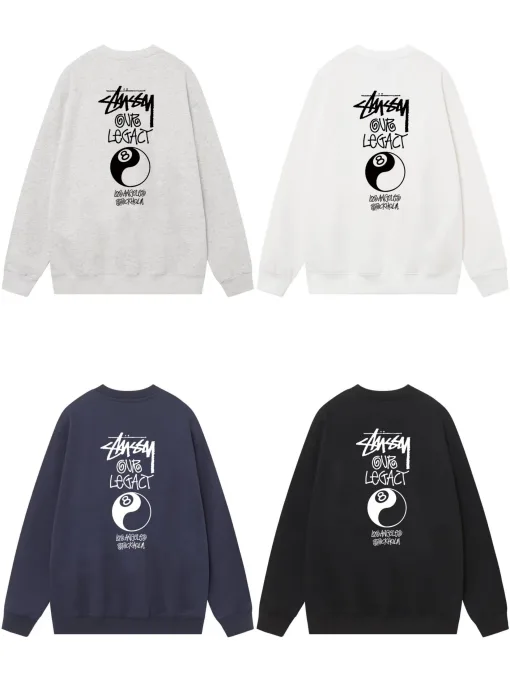 Premium Qualität Unsere Legacy Sweatshirts Weiß Logo Luxus