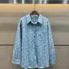 Bestseller Dior Hemd Blue Denim Monogramm Kollektion