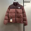 Premium The North Face Daunenjacke Burgunder Classic Luxury