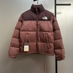 Premium The North Face Daunenjacke Burgunder Classic Luxury
