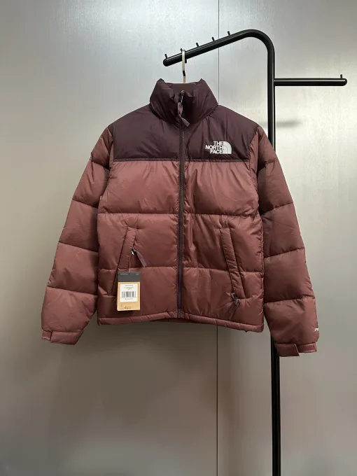 Premium The North Face Daunenjacke Burgunder Classic Luxury