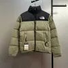 Hochwertige The North Face Daunenjacke Grün Classic Luxury