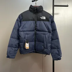 Premium Qualität The North Face Daunenjacke Blau Klassisch Luxus