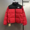 Hochwertige Daunenjacke von The North Face in Rot im klassischen Stil