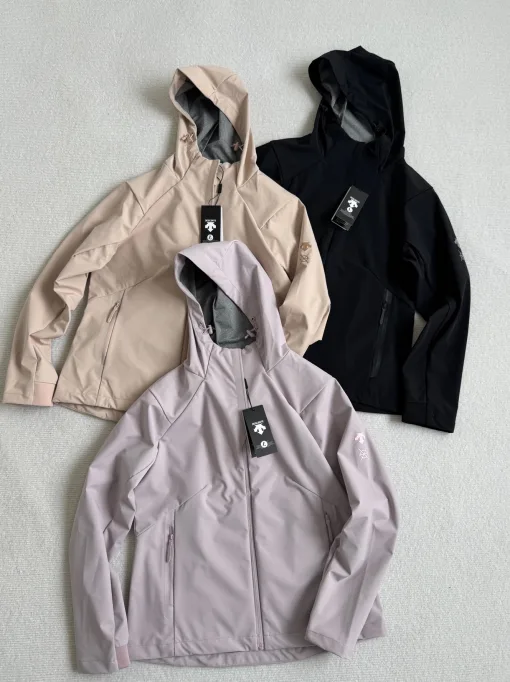 Bestseller Descente Jacken Schwarz Nylon Style