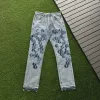 Hochwertiges Champion T-Shirt Gold Denim Monogramm Kollektion