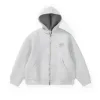 Luxus Prada Jacken Grau Baumwolle Logo Kollektion