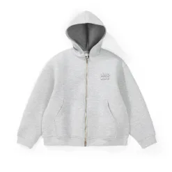 Luxus Prada Jacken Grau Baumwolle Logo Kollektion