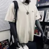 Hochwertige The North Face Kurzarm Schwarz Baumwolle Casual Style