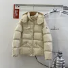 Hochwertige Moncler Langarm Rot Leder Luxus
