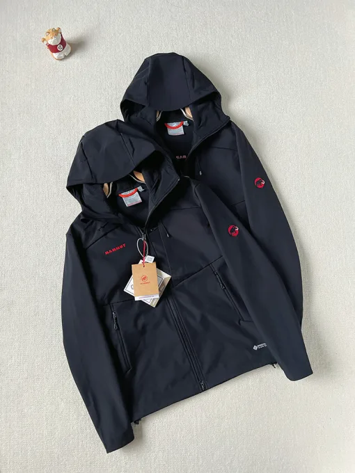 Premium Mammut Jacke Rot Classic Luxury