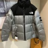 Premium Qualität The North Face Daunenjacke Grau Classic Collection