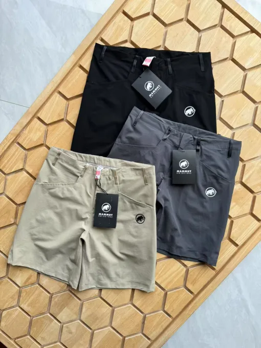 Hochwertige Mammoth Shorts Schwarz Polyester Casual Luxury