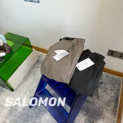 Premium Qualität Salomon Casual Hose Schwarz Nylon Casual Luxury