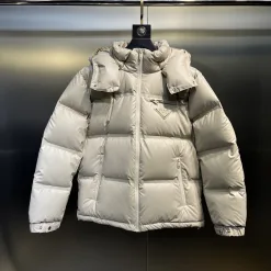 Hochwertige Prada Jacken Schwarz Minimalist Style