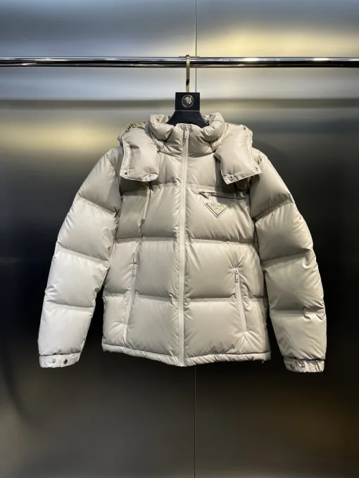 Hochwertige Prada Jacken Schwarz Minimalist Style