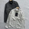 Premium Qualität Express Mantel Grau Fleece Sportlicher Stil