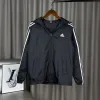 Luxus Adidas Langarmshirt Schwarz Klassischer Stil