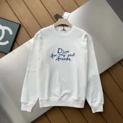 Premium Dior Hoodie Schwarz Bestickte Kollektion
