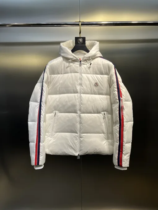 Bestseller Moncler Daunenjacke Schwarz Nylon Solid Luxury