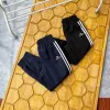 Hochwertige Balenciaga Jogginghose Schwarz Bestickt Luxus