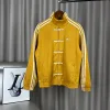 Premium Qualität Adidas Mäntel Schwarz Wildleder Logo Luxus