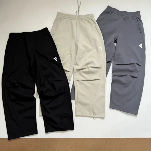 Premium Adidas Jogginghose Schwarz Strick Logo Kollektion