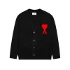 Bestseller Ami Pullover Weiß Baumwolle Classic Kollektion