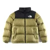 Premium The North Face Daunenjacke Grün Nylon Stickerei Luxus