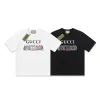 Hochwertiger Gucci Kurzarm-Schwarz-Stil