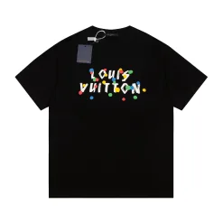 Hochwertige Louis Vuitton Kurzarm-Freizeitkollektion aus Baumwolle