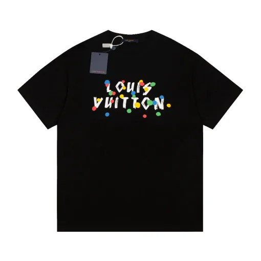 Hochwertige Louis Vuitton Kurzarm-Freizeitkollektion aus Baumwolle