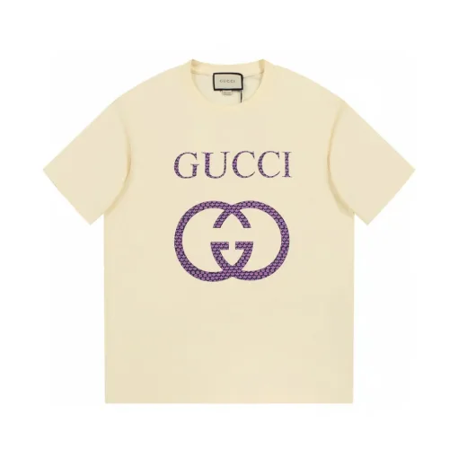 Luxuriöse Gucci Kurzarm-Freizeitkollektion in Schwarz