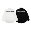 Hochwertige Balenciaga Langarm Weiß Klassischer Luxus