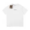 Luxus-T-Shirt von Burberry aus weißer Baumwolle im Logo-Stil