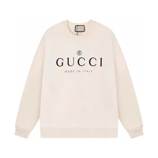 Hochwertiger Gucci Hoodie Schwarz Minimalistische Kollektion