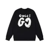 Luxus-Sweatshirts von Gucci im schwarzen Print-Stil