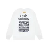 Premium Qualität Louis Vuitton Hoodie Schwarz verwaschen Luxus