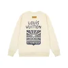 Luxus Louis Vuitton Hoodie Schwarz verwaschen Stil