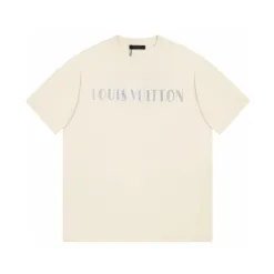 Premium Louis Vuitton Kurzarm-Kollektion in Silber