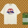 Hochwertiger Gucci Kurzarm-Stil in Weiß