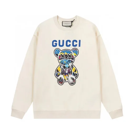 Bestseller Gucci Hoodie Weiß Logo Style