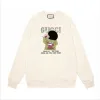 Hochwertiger Gucci Hoodie aus schwarzer Baumwolle