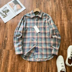 Premium Margiela Hemden Pink Gestreift Stil