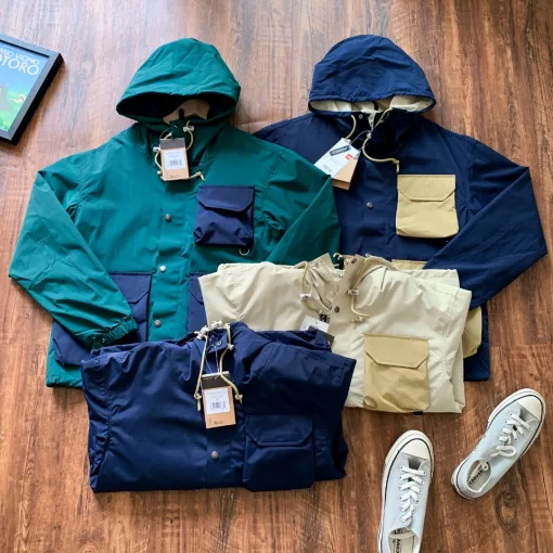 Luxus The North Face Mäntel Navy Polyester Atmungsaktive Kollektion