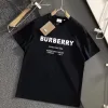 Premium Burberry Kurzarm-Seidenstil