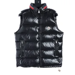 Premium Moncler Weste Schwarz Fleece Classic Luxury