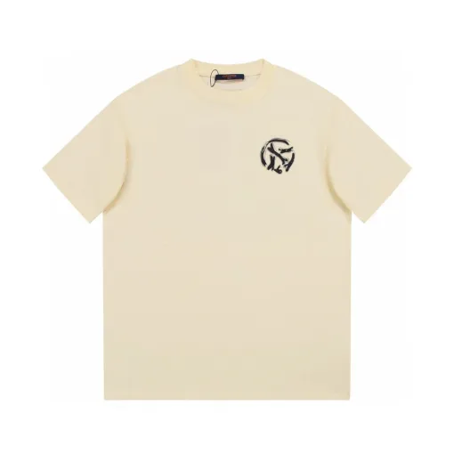Bestseller der Louis Vuitton Kurzarm-Kollektion mit schwarzem Logo