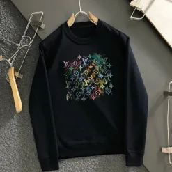 Hochwertige Louis Vuitton Sweatshirts Schwarz Luxus