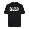 Bestseller Burberry Kurzarm Weiß Baumwolle Gewaschen Luxus